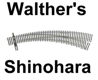 HO SCALE MODEL RAILROAD TRAINS TRACK WALTHERS SHINOHARA #6.5 RGHT 
