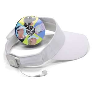   Visor for iPod Shuffle 2G   White  Players & Accessories