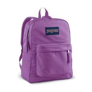  JANSPORT SUPERBREAK BACKPACK SCHOOL BAG   Purple Slick 