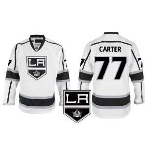   NHL Jerseys #77 Jeff Carter AWAY WHITE Hockey Jersey Size 52/XL (ALL