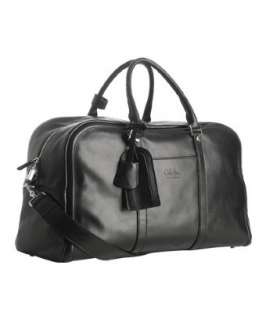 Cole Haan black leather Sebastian duffle bag  