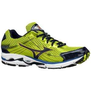 Mizuno Wave Rider 15   Mens   Running   Shoes   Lime Punch/Anthractie 
