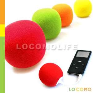 Music Balloon Sponge Foam Ball Speaker iphone ipod   