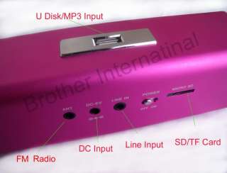 Rectangle Mini Speaker Music Angel For /4 iPod iPhone TF SD etc 