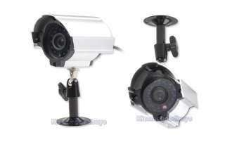   Mini Sharp 1/4 CCD 12 LEDs Weatherproof CCTV LED Security Camera /N1