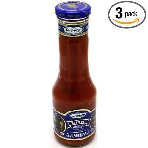Baltimor Ketchup, Admiral, 11.30 Ounce Glass Jar (Pack of 3)  