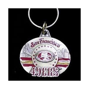  San Francisco 49ers Key Ring   NFL Football Fan Shop 
