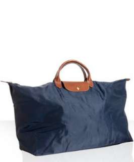 Longchamp navy nylon Le Pliage XL folding travel tote   up 