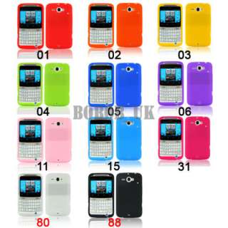 SILICONE SKIN CASE COVER FOR HTC CHACHA CHA CHA  