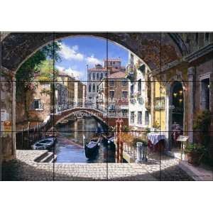  Kitchen Backsplash Tile Mural   Archway to Venice