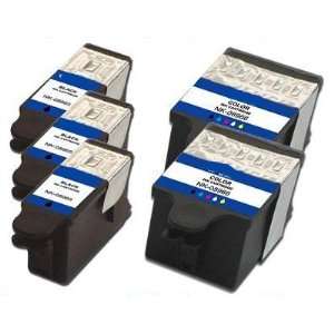  Compatible Kodak #30XL Bulk Set of 5 Ink Cartridges 3 Black 