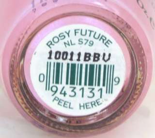 OPI Nail Polish Lacquer Rosy Future Pale Neutral Pink NEW Free US 