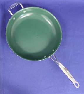 ORGREENIC Organic Green 12.5 Non Stick Frying Pan Saute   FREE 