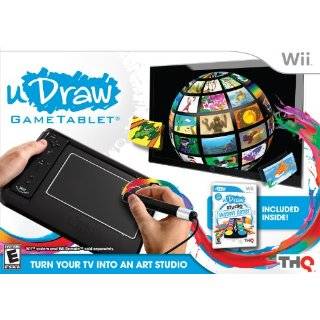 uDraw Game tablet with uDraw Studio Instant Artist   Black Nintendo 
