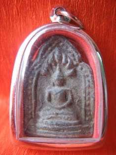 THAI BUDDHA Thai Buddha Amulet LP 7 Naga Asian Antiques x 1 Items
