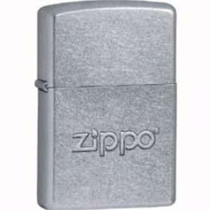 Zippo Lighters 19204 Zippo Stamp Logo Zippo Lighter with Street Chrome 