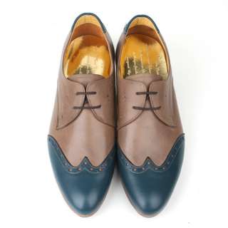 vb HOMME Custom Handmade Mens 3Color Oxford Shoes 0102  