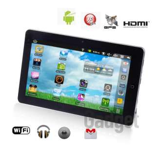 10 Touch Screen Tablet PC MID Android 2.3 WIFI HDMI Video w/ Angry 