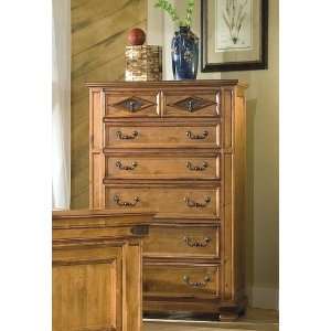   Claudius Bedroom Collection Pine Finish Hardwood Chest