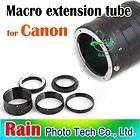 Macro Extension Tube Ring For CANON EOS EF DSLR & SLR