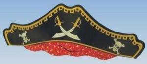 Pirate Party Hats childrens pack buccaneer value  