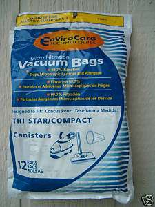 36 TRI STAR Tristar Compact Patriot Allergy Vacuum Bag  