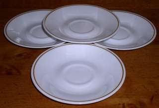 set of 4 corning ware corelle dinnerware indian summer pattern saucers