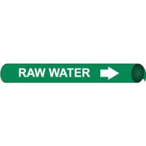  PIPE MARKERS RAW WATER W/G