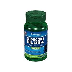 Ginkgo Biloba 60 mg. 120 Tablets