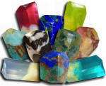 SOAPROCKS, Mineral Crystal Gemstones, JASPER SOAP ROCK