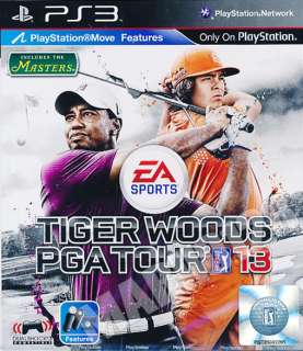 TIGER WOODS PGA TOUR 13 2013 PS3 GOLF VIDEO GAME BRAND NEW & SEALED 
