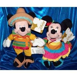  Retired Disney Globe Trotting Mexican Fiesta Mickey Mouse 
