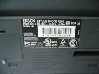 Epson B261A Stylus Photo R200 InkJet Printer  