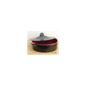  Tupperware CrystalWave Microsteamer Black and Red