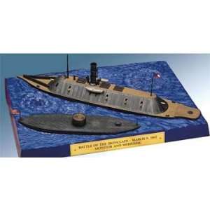  Lindberg 1/210 scale Monitor and 1/300 scale Merrimack 