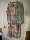 plus size 2 pc. ADRIAN JORDAN DRESSSZ22/24