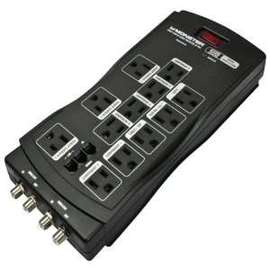  MONSTER 121721 12 OUTLET JUST POWER IT UPô 900 SURGE PROTECTOR 