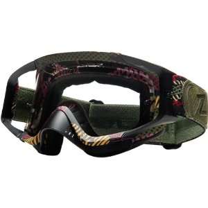   Bike Motorcycle Goggles Eyewear   Camo Satin/Clear / One Size Fits All