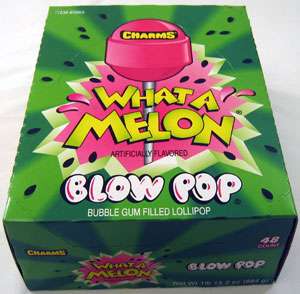 Blow Pop What A Melon Suckers Candy Charms Blow Pops  