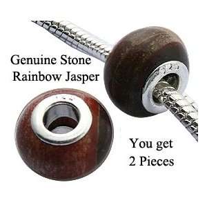  compatable genuine stone beads by GlitZ JewelZ ©   Genuine RAINBOW 