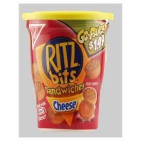 Ritz Bitz Sandwiches Cheese Cracker   Go Paks 8 Cups  