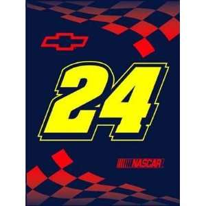 NASCAR Jeff Gordon 60X80 Winners Circle Blanket/Throw   Auto Racing 