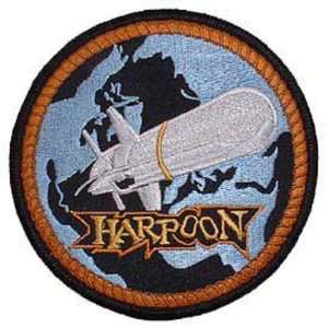  U.S. Navy Harpoon Missile Patch 3 Patio, Lawn & Garden