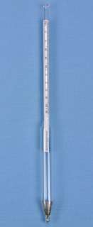 Presented here is a dual scale specific gravity and baume hydrometer.