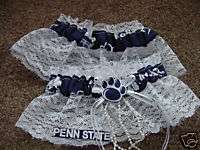 Penn State Nittany Lions College Bridal Garters Set  