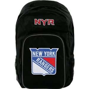  New York Rangers Black Youth Southpaw Backpack Sports 