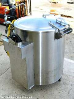 Vulcan GL40E Gas Fully Jacketed Stationary Kettle  