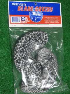 NEW Snake Skin Ice Skate BLADE COVERS Soakers Guard Med  