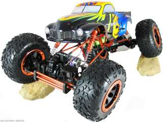 NEW 1/8 SCALE RTR 4X4 RADIO REMOTE CONTROL RC ROCK CRAWLER 4WD MONSTER 