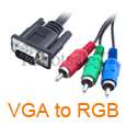 RGB Scart to Composite RCA+S Video Audio AV TV Adapter  
